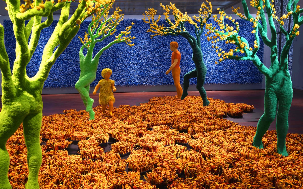 Sandy Skoglund explores wallpaper, debuts immersive work at McNay Art Museum