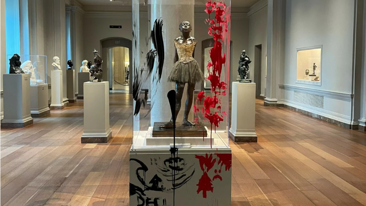 Climate activist who vandalized National Gallery of Art display case sentenced