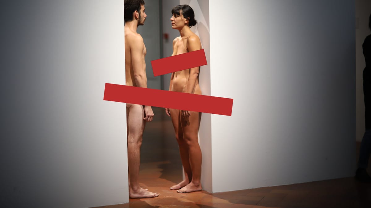 Instagram’s Threads censors nude image of Marina Abramović’s ‘Imponderabilia’