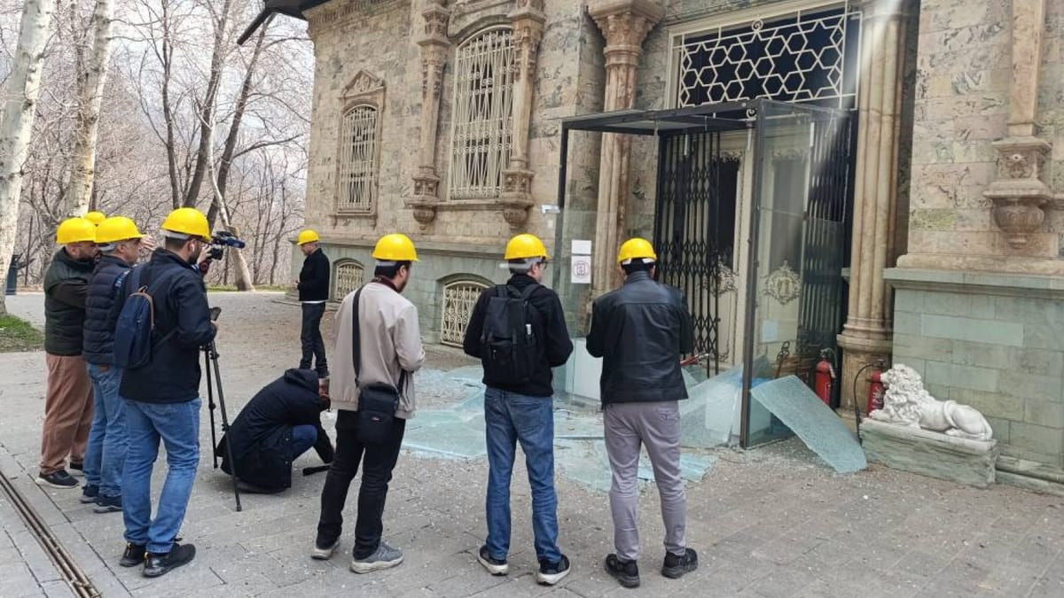 Sa’dabad complex latest damaged as blast waves hit more of Iran’s cultural sites
