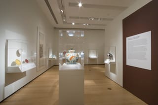 An interior view of the Asia Society Museum