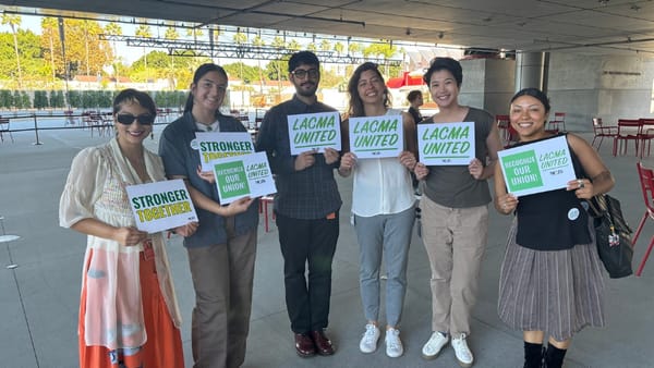 LACMA rejects request to recognize union voluntarily