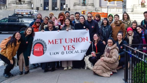Staff at the Metropolitan Museum of Art in New York have voted to unionize in a decisive election